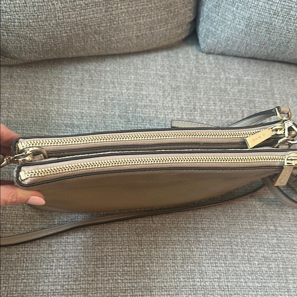 Michael Kors Tan Leather Crossbody Bag - Picture 8 of 8